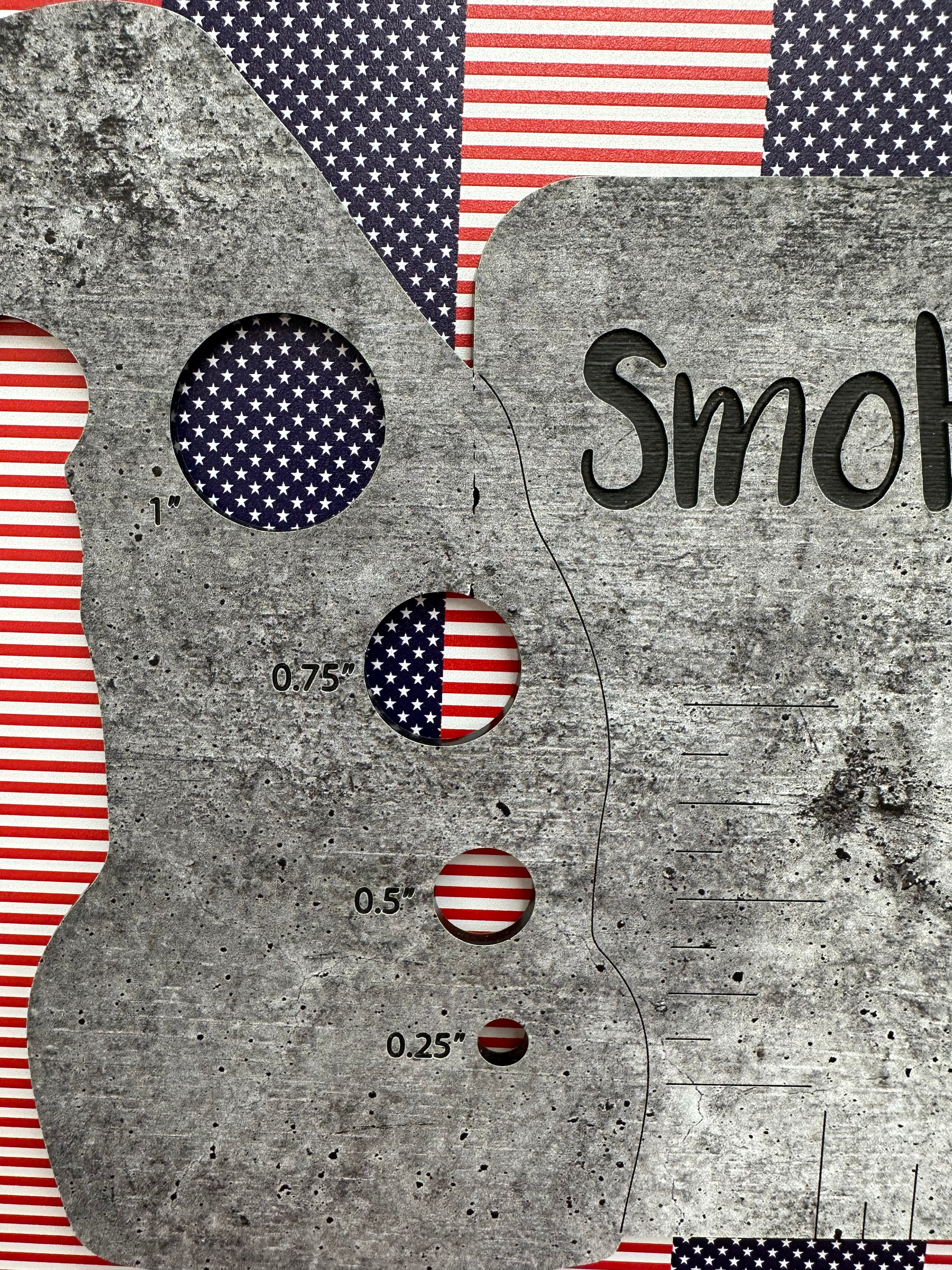 PatternPly® Full Coverage Micro US Flag Repeating with White Background product photo 4