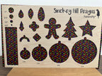 PatternPly® Full Coverage Colorful Spiders product photo 2