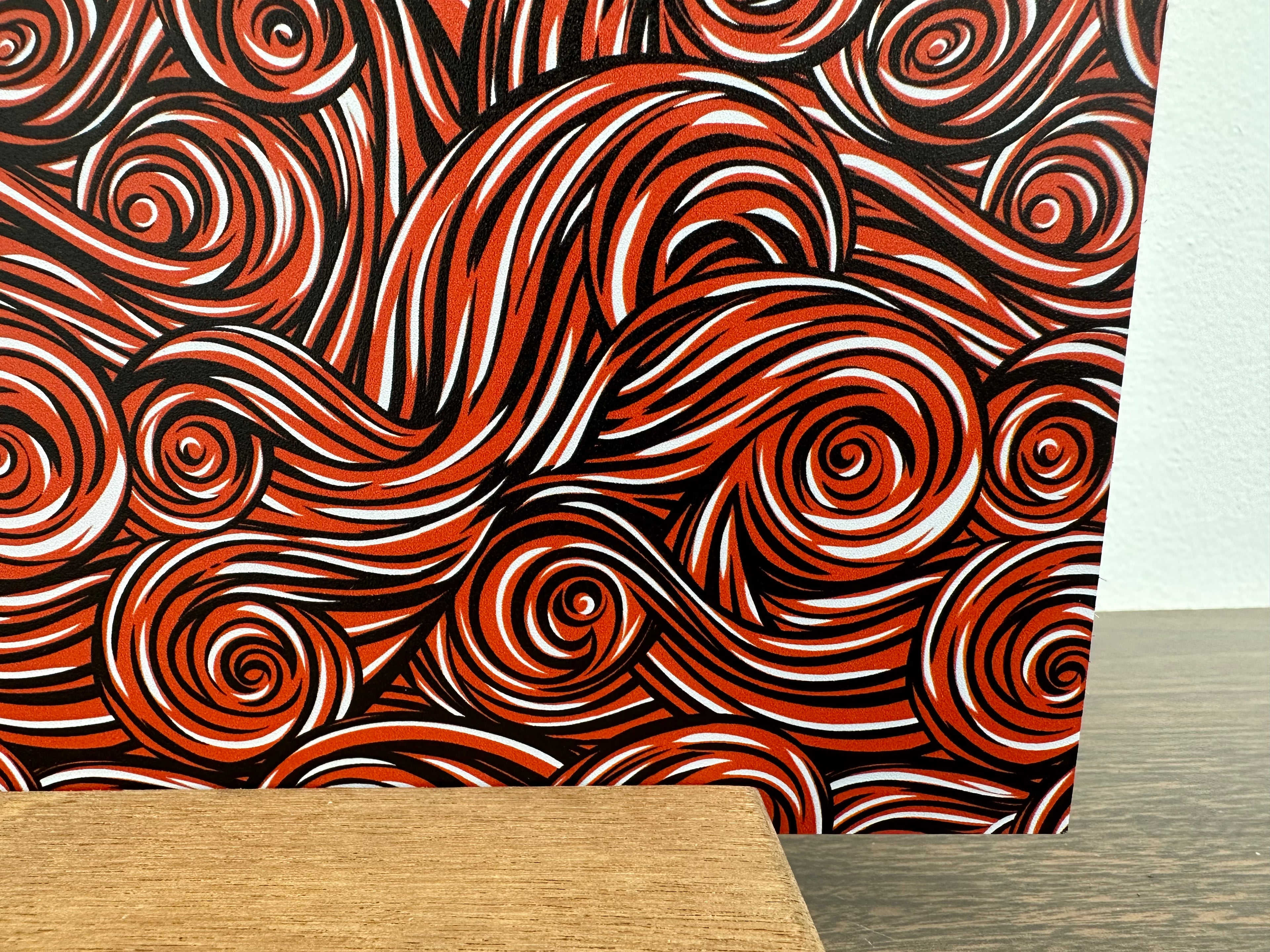 PatternPly® Full Coverage Halloween Swirls Large sheet showing the pattern