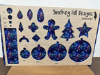 PatternPly® Full Coverage Micro Galaxy Snowflakes product photo 2
