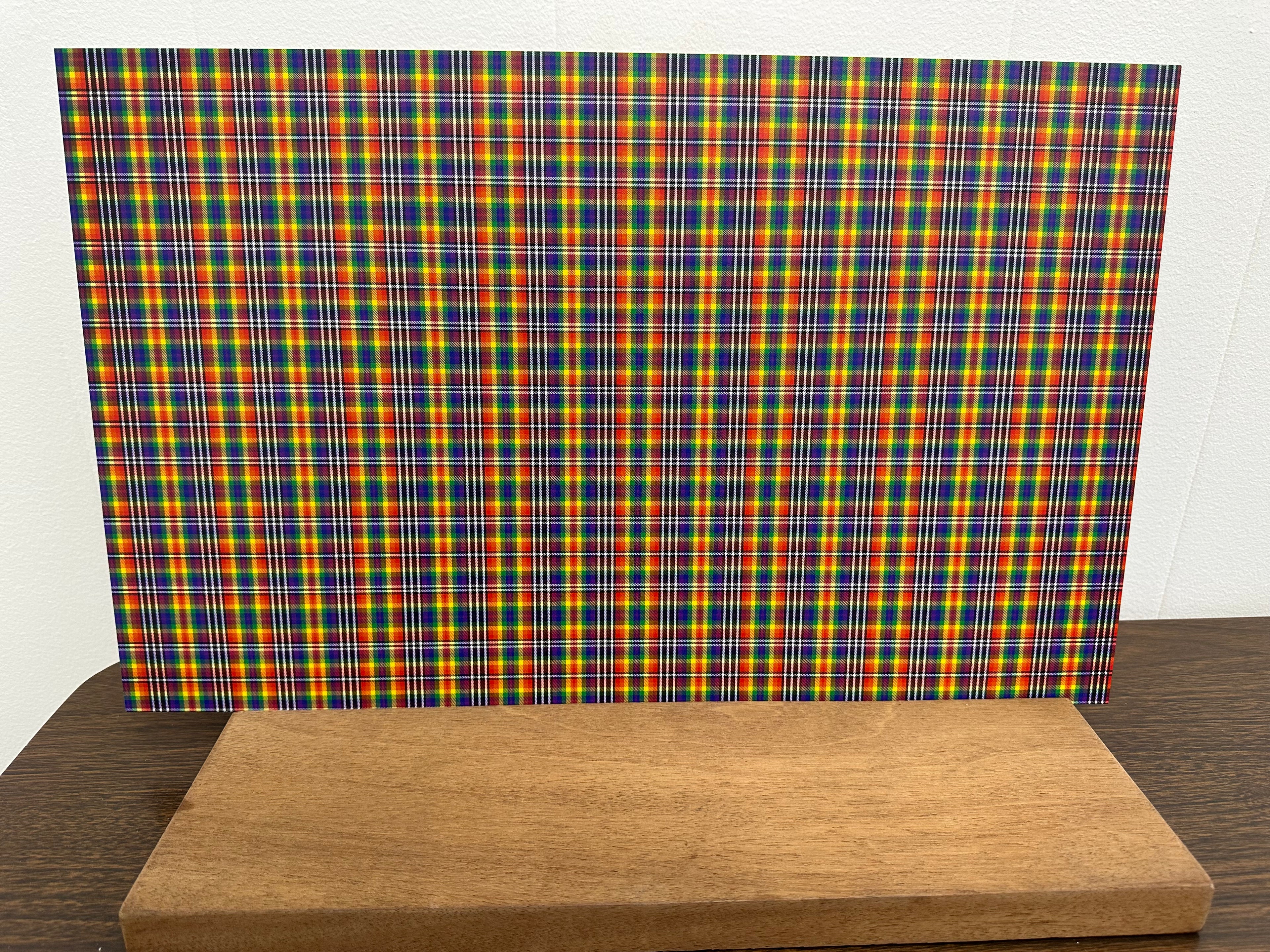 PatternPly® Full Coverage Rainbow Plaid product photo 3