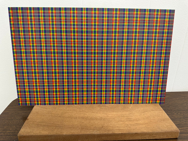 PatternPly® Rainbow Plaid