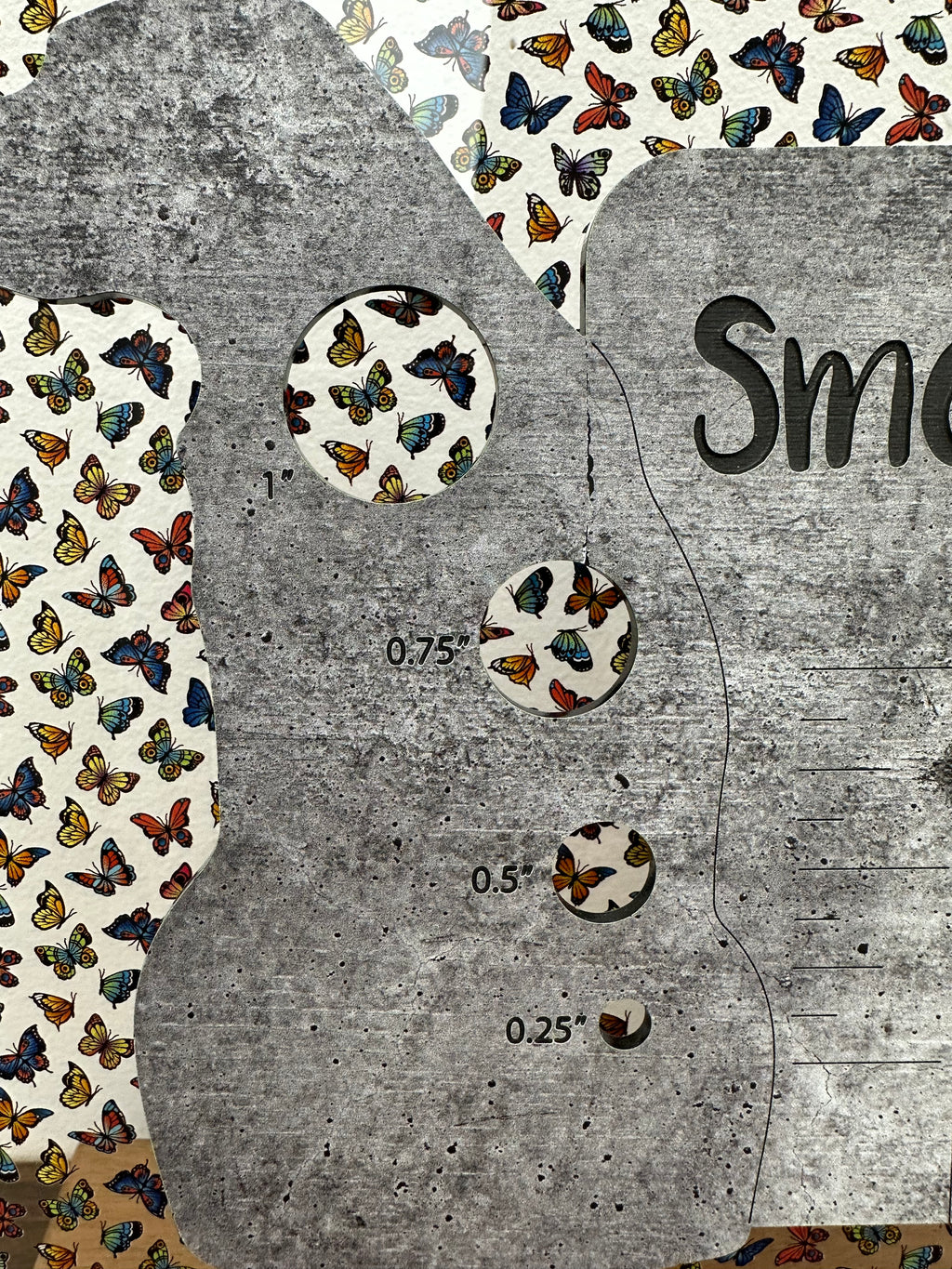 PatternPly® Scattered Micro Colorful Butterflies product photo 4