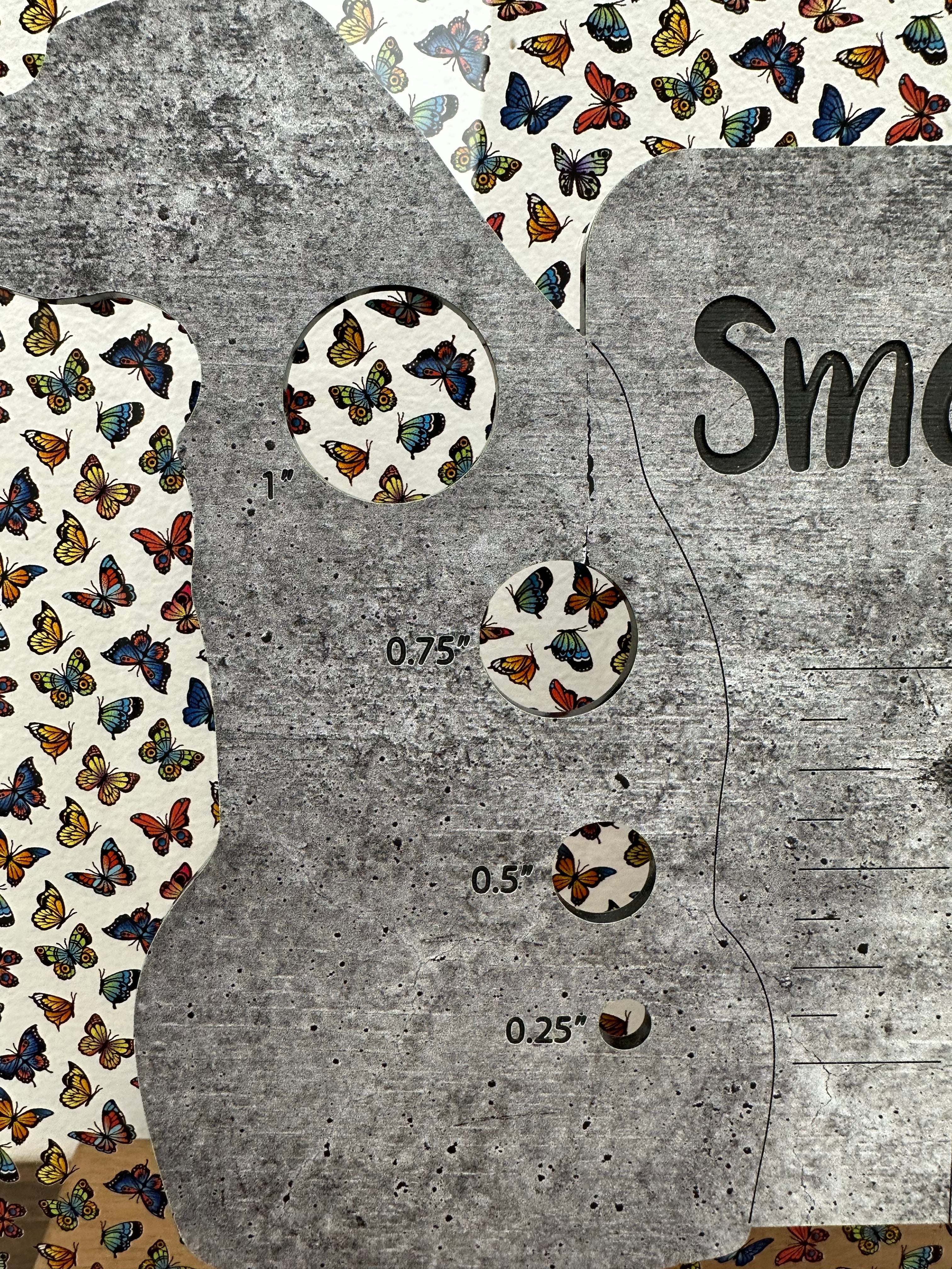 PatternPly® Scattered Micro Colorful Butterflies product photo 4
