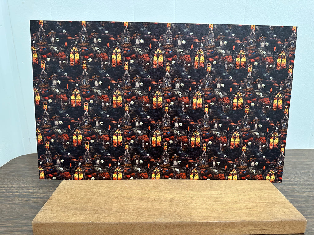 PatternPly® Full Coverage Skull Cemetery product photo 3