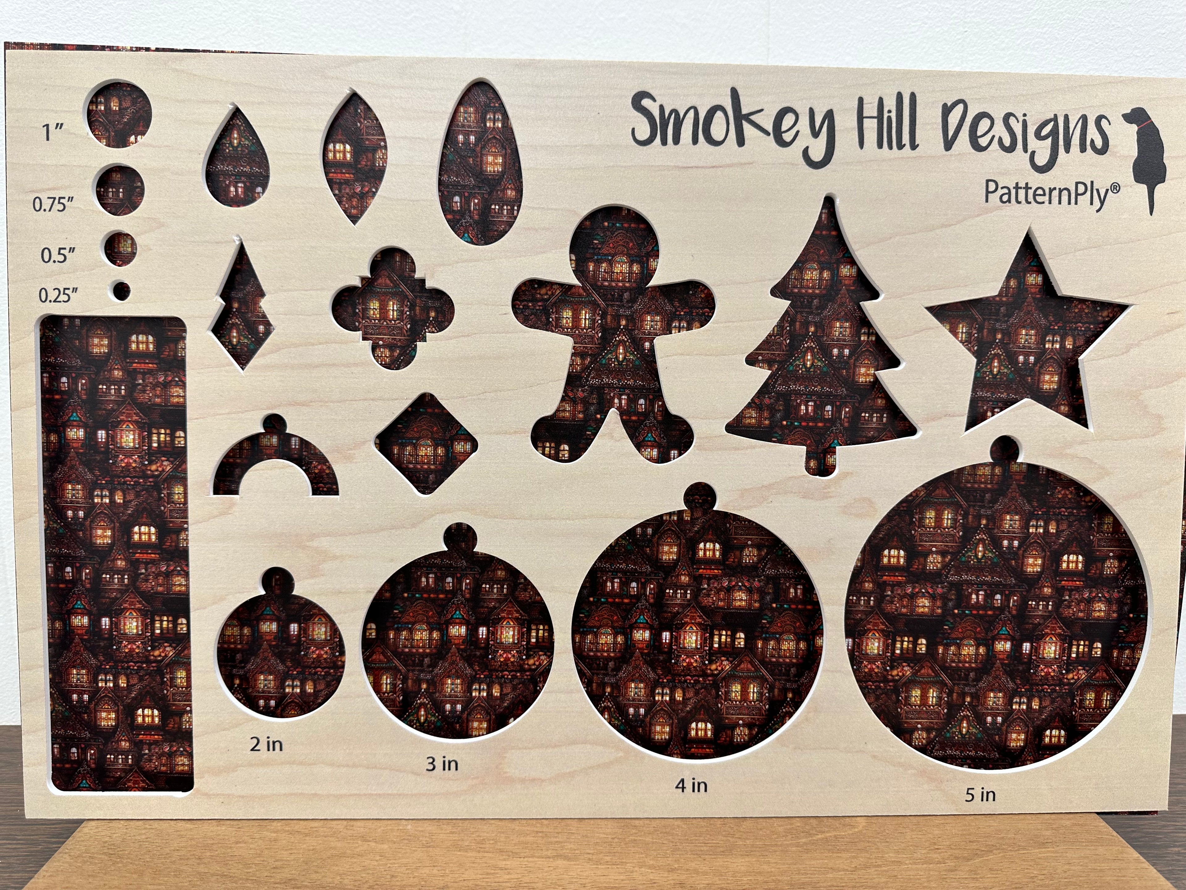 PatternPly® Full Coverage Warm Winter Village product photo 2