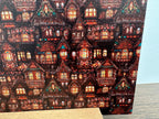 PatternPly® Full Coverage Warm Winter Village sheet showing the pattern
