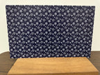 PatternPly® Full Coverage Navy and White Snowflake Swirls Large product photo 3