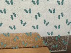 PatternPly® Scattered Snowy Mittens sheet showing the pattern
