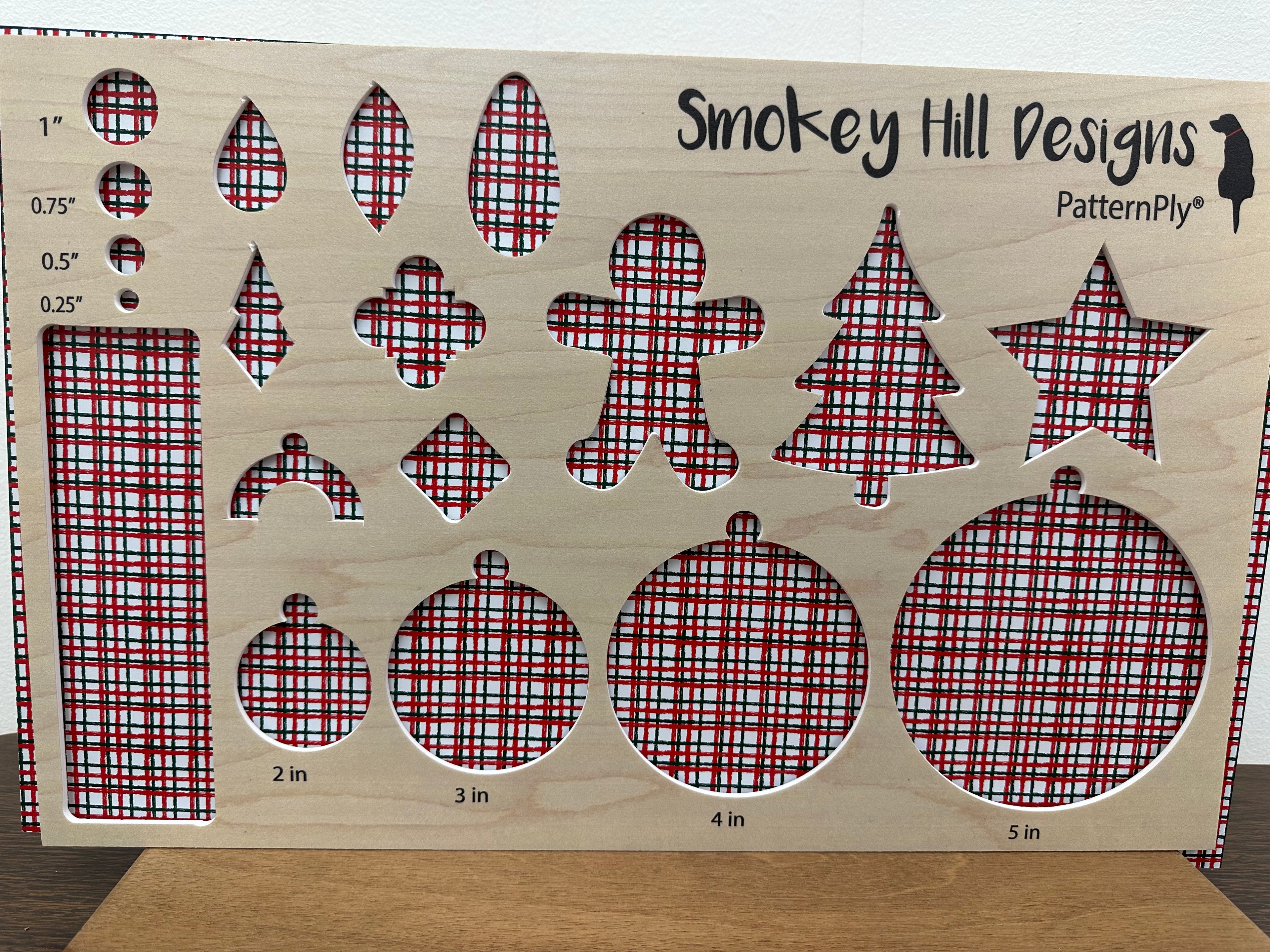 PatternPly® Full Coverage Red and Green Plaid product photo 2