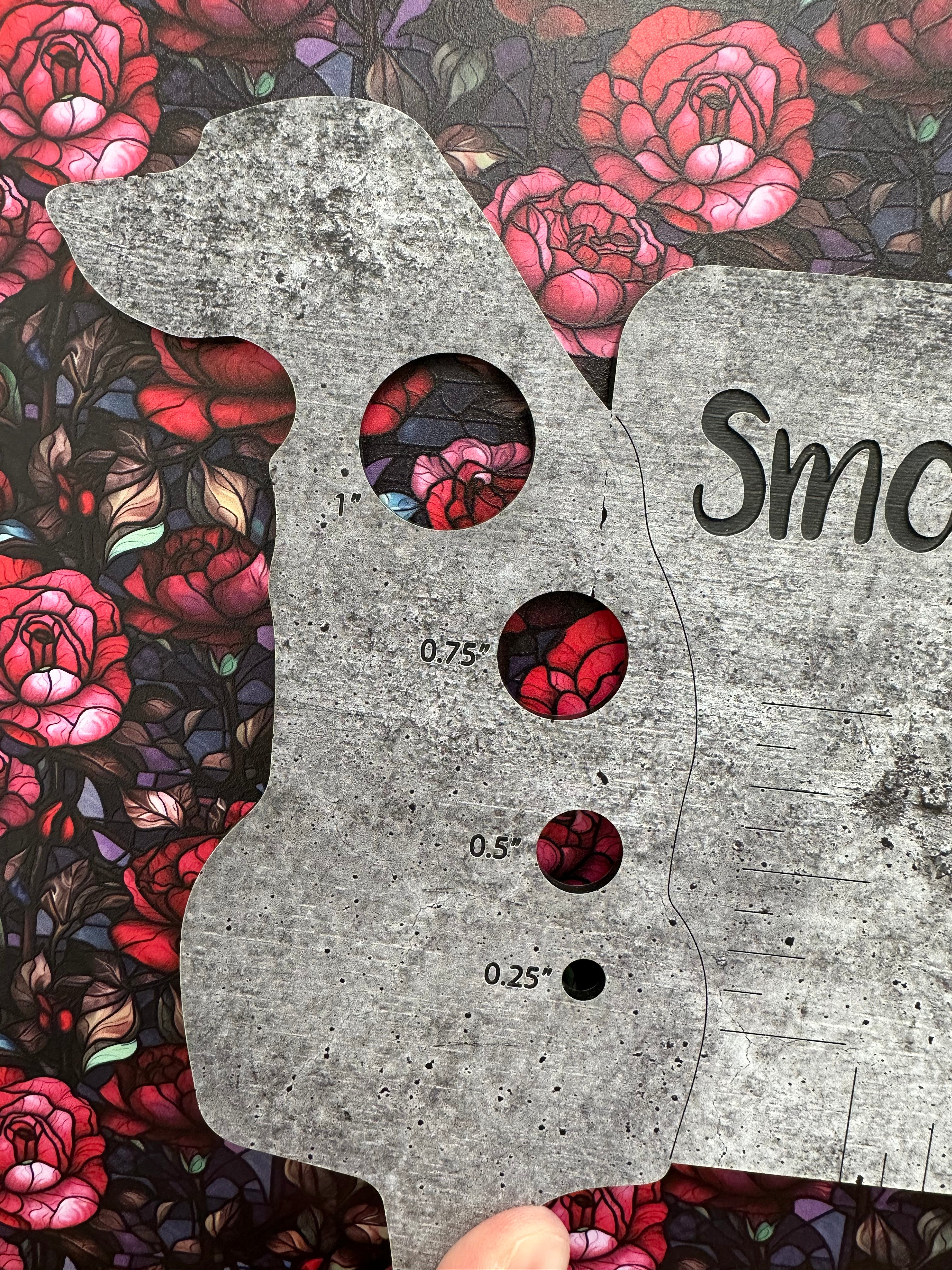 PatternPly® Full Coverage Stained Glass Roses product photo 4