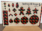 PatternPly® Full Coverage Green, Yellow, and Red Christmas Galaxy product photo 2