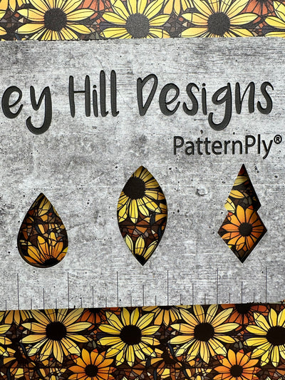 PatternPly® Black Eyed Susan Stained Glass