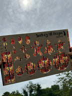 PatternPly® Transparent Stained Glass Fall Forest product photo 2