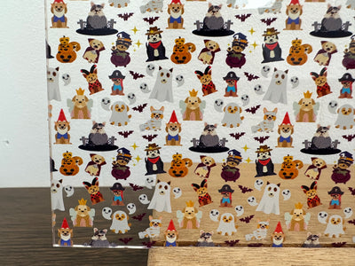PatternPly® Scattered Trick or Treat Dogs