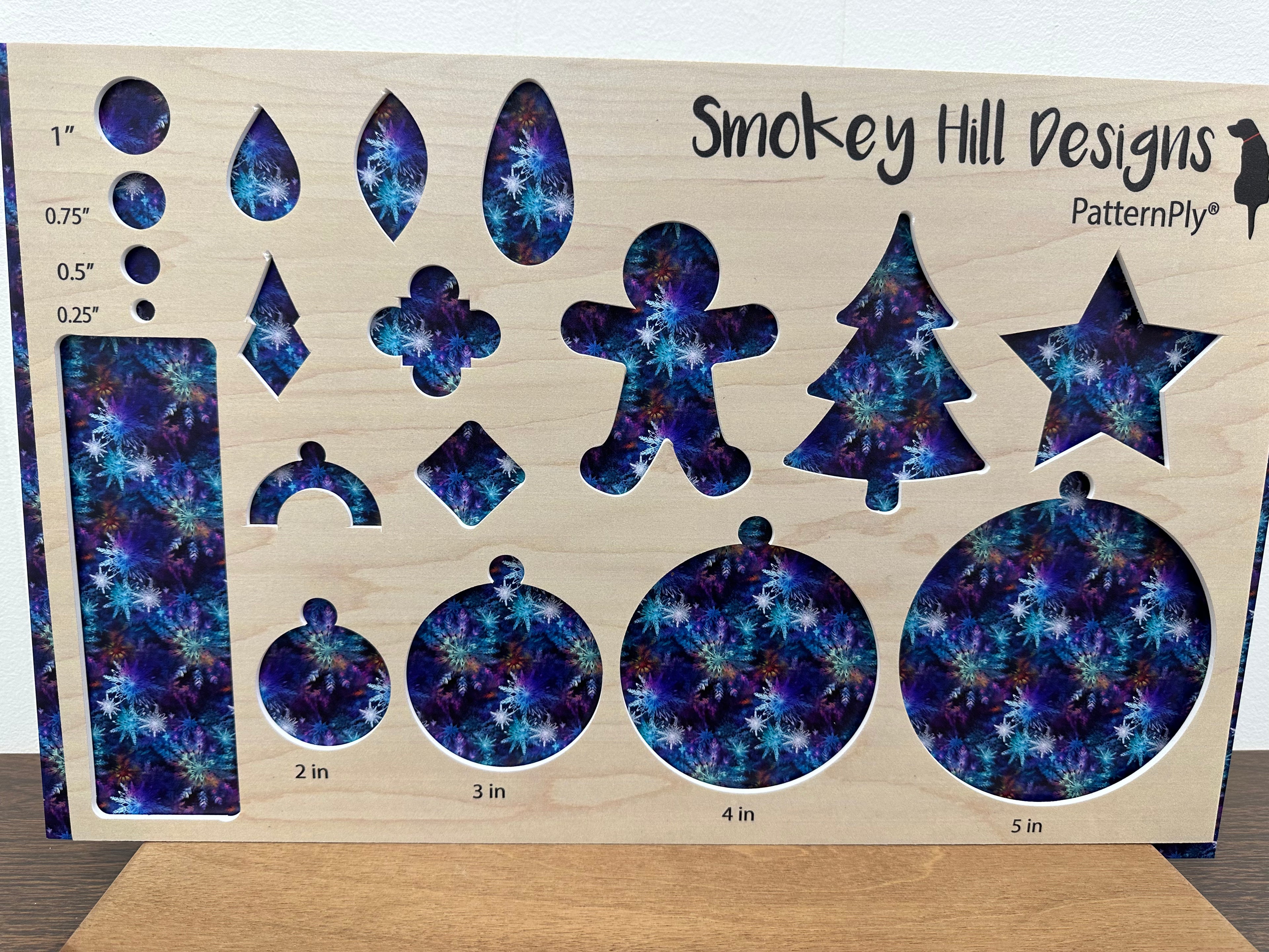 PatternPly® Full Coverage Galaxy Snowflakes product photo 2
