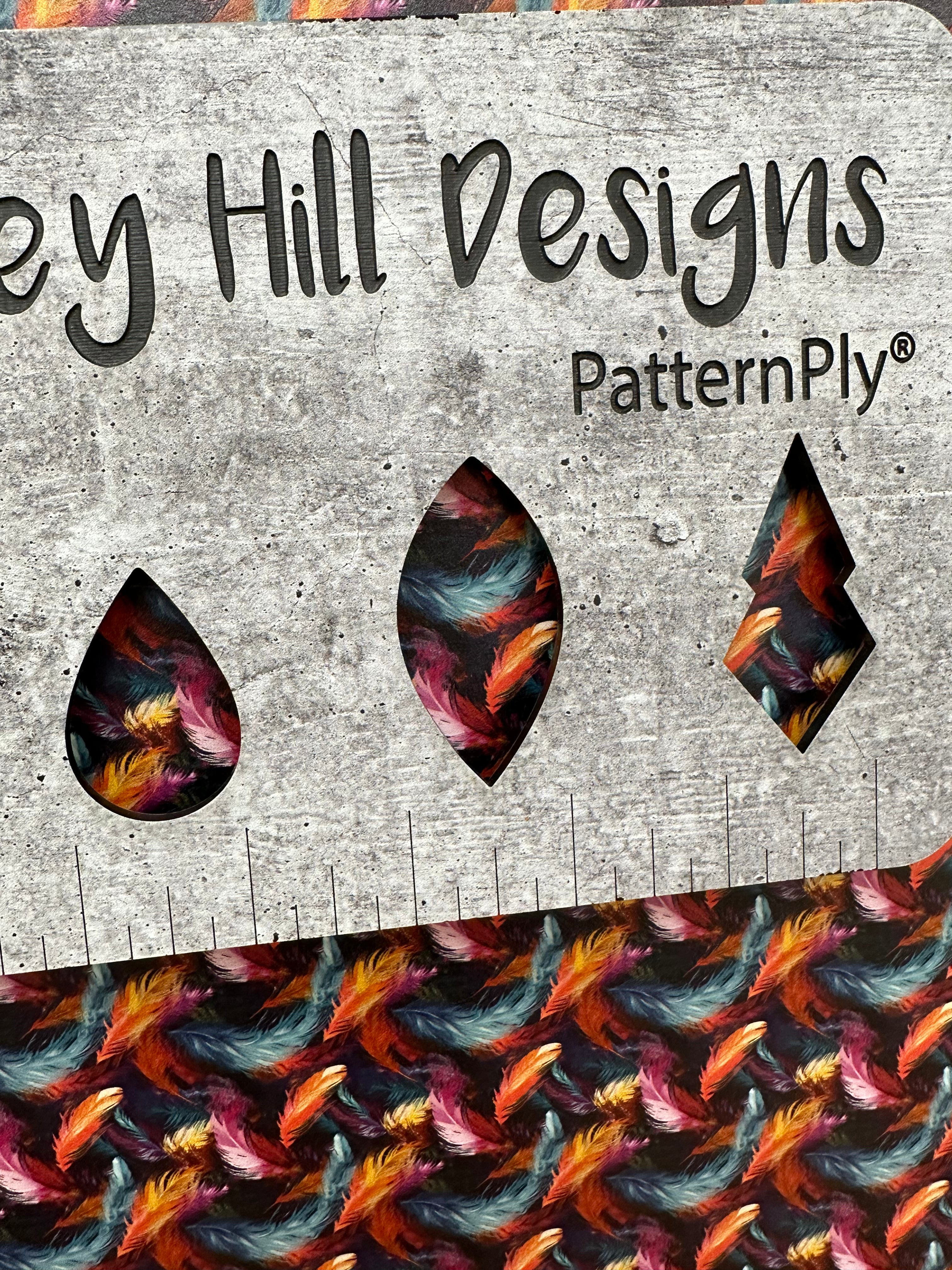 PatternPly® Full Coverage Jewel Tone Feathers product photo 2