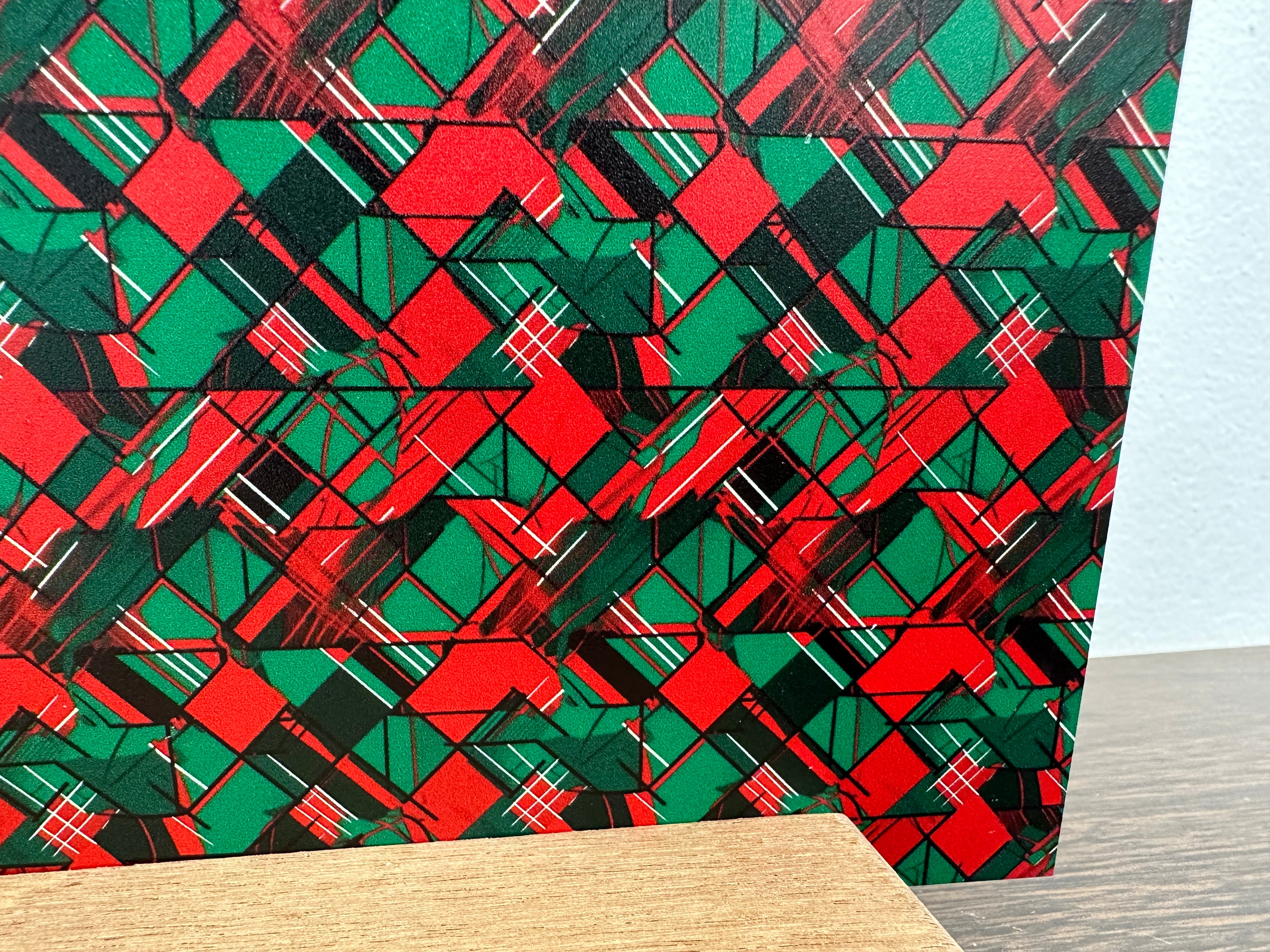 PatternPly® Full Coverage Christmas Graffiti sheet showing the pattern