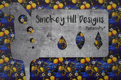 PatternPly® Stained Glass Lemons and Flowers