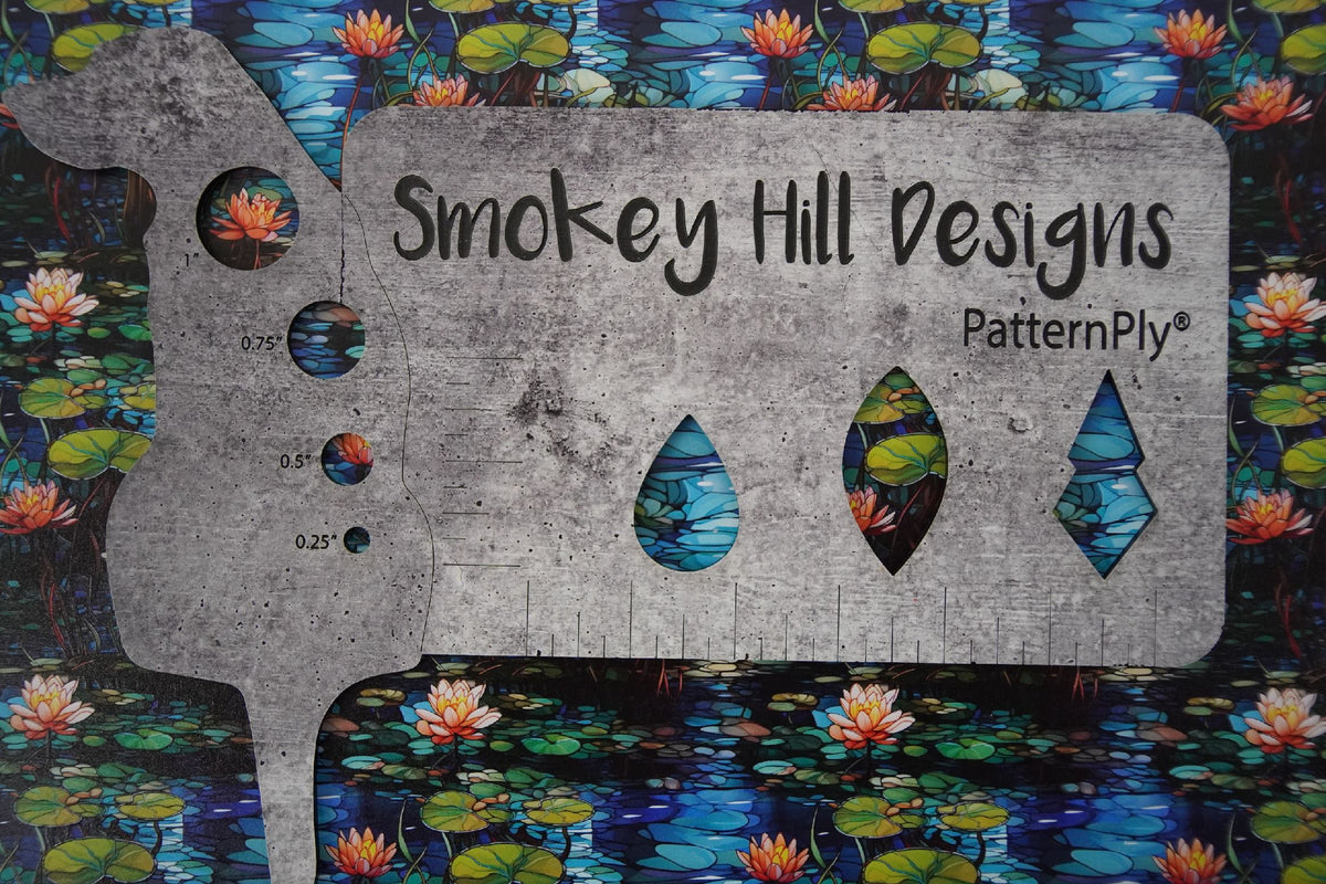 PatternPly® Full Coverage Lily Pad Lake Stained Glass product photo 4