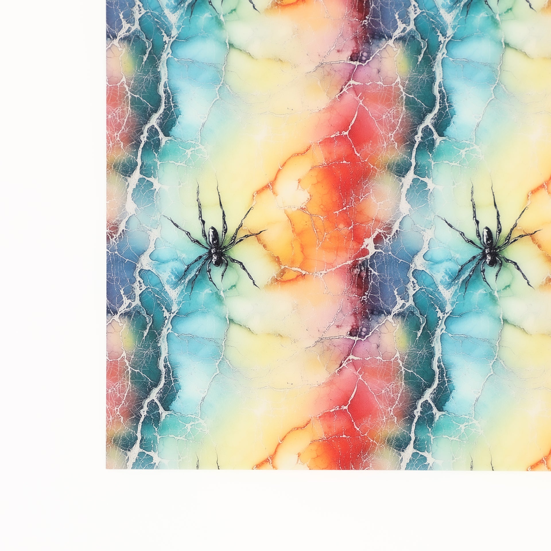 PatternPly® Full Coverage Marble Spiders – Smokey Hill Designs