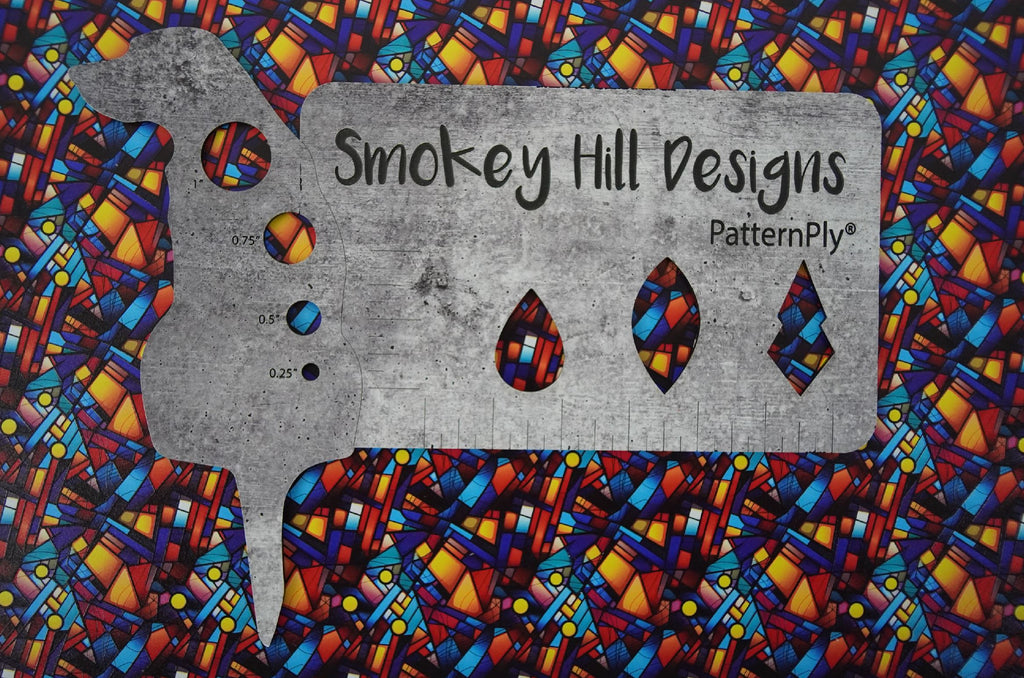 PatternPly® Full Coverage Bright Geometric Stained Glass product photo 4