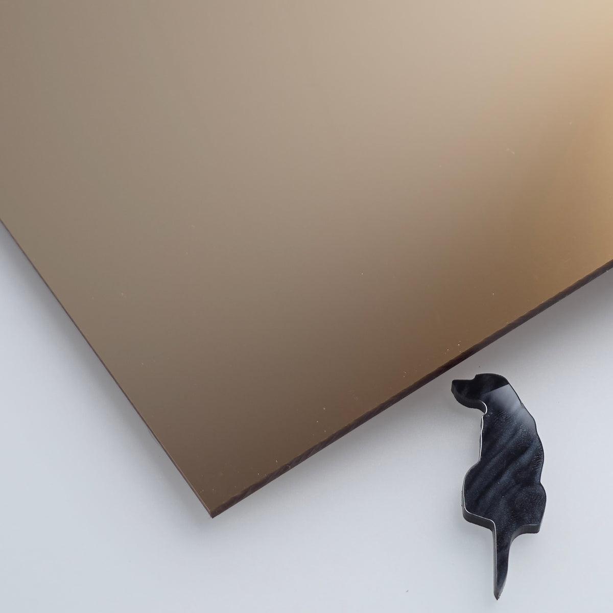Taupe Celestial Lustre acrylic sheet