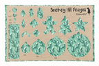 PatternPly® Full Coverage Feathers and Bling Mint product photo 3