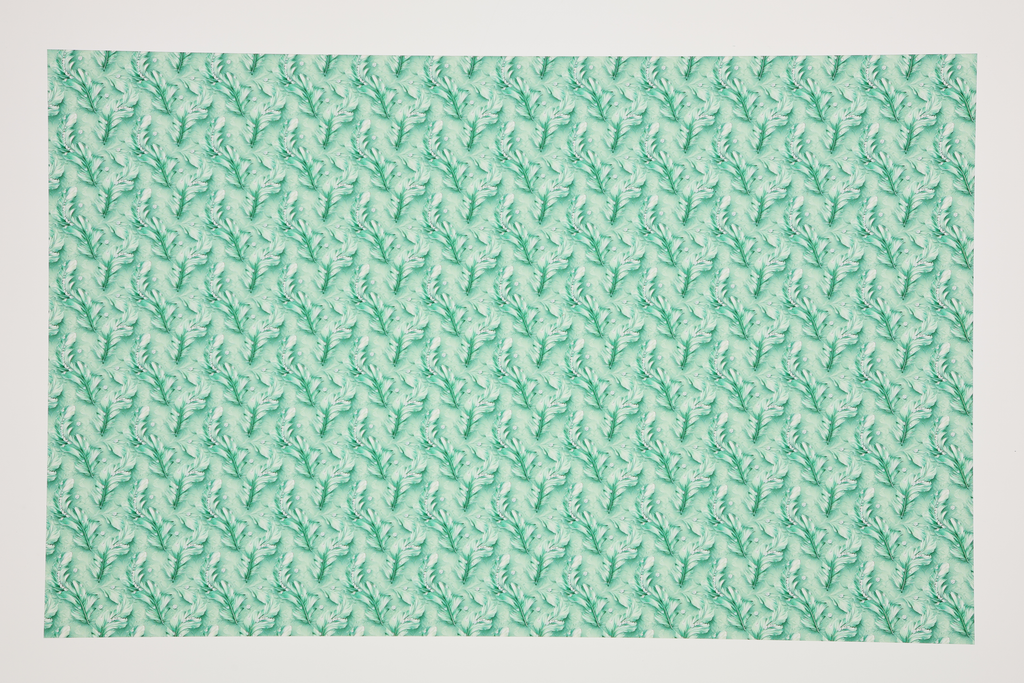 PatternPly® Transparent Feathers and Bling Mint Mini product photo 2