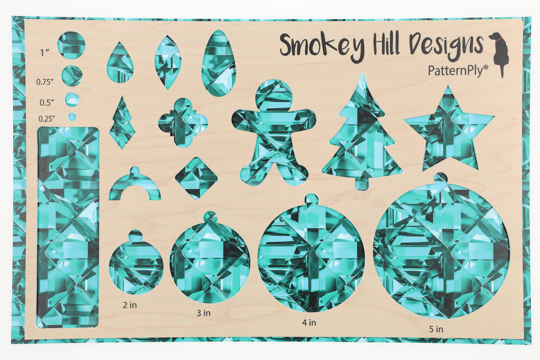 PatternPly® Full Coverage Teal Glitz