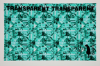 PatternPly® Transparent Teal Glitz sheet showing the pattern