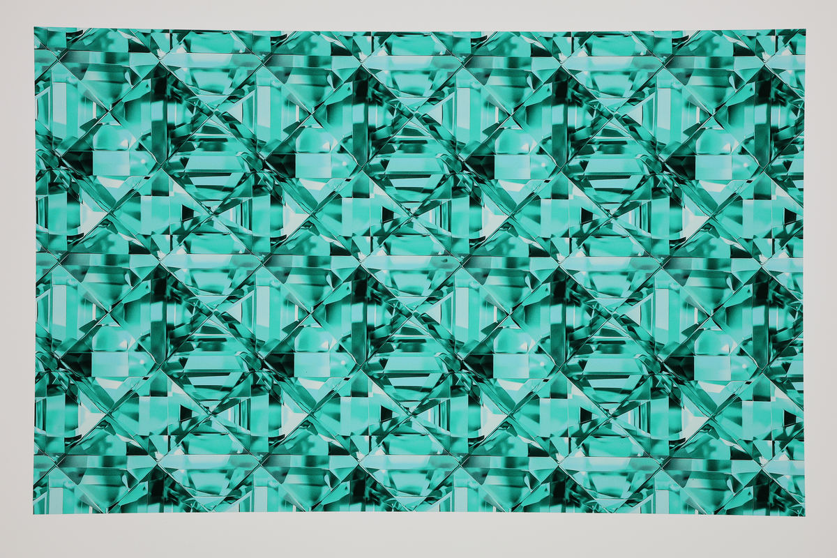 PatternPly® Transparent Teal Glitz product photo 2