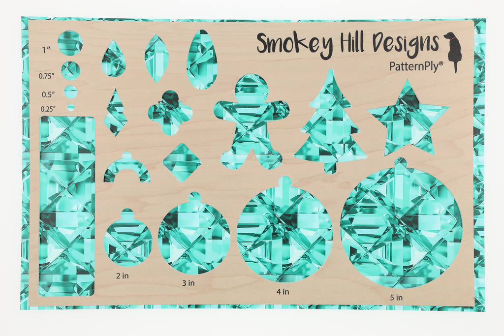 PatternPly® Transparent Teal Glitz product photo 3