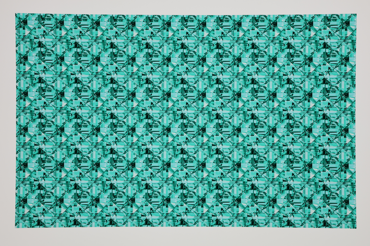 PatternPly® Transparent Teal Glitz Micro product photo 2