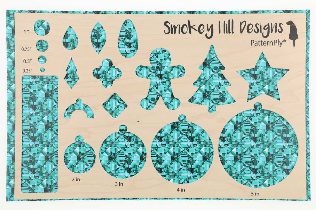 PatternPly® Full Coverage Teal Glitz Micro