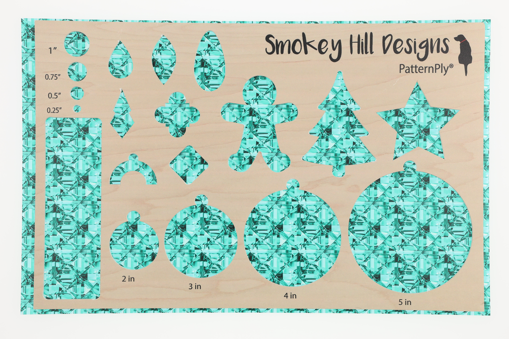 PatternPly® Transparent Teal Glitz Micro product photo 3