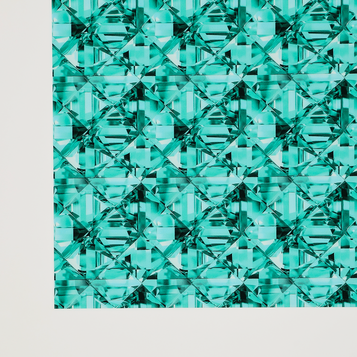 PatternPly® Transparent Teal Glitz Micro