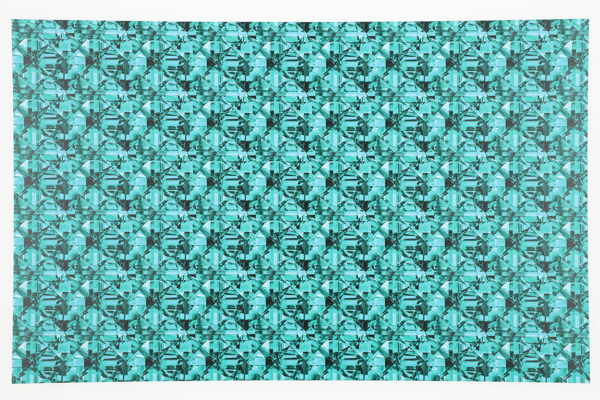 PatternPly® Full Coverage Teal Glitz Micro product photo 2