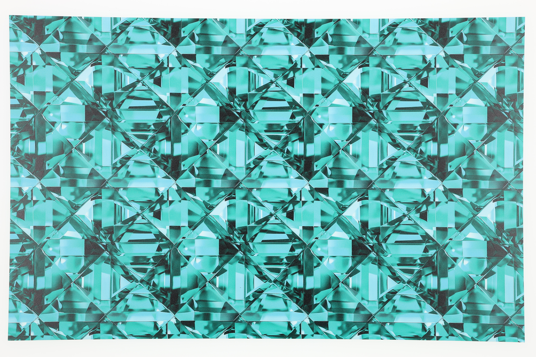 PatternPly® Full Coverage Teal Glitz