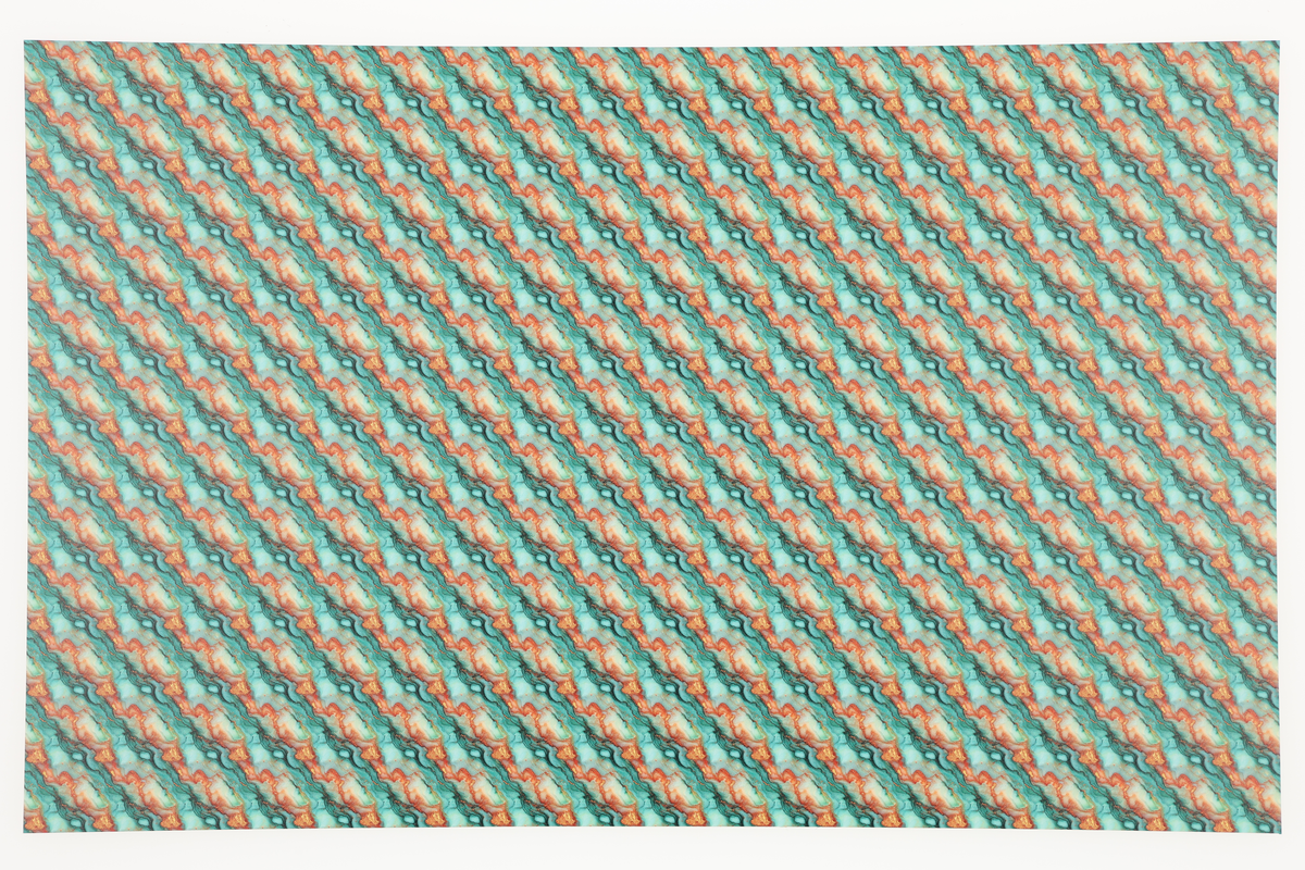PatternPly® Full Coverage Orange and Mint Glitter Swirl Micro product photo 2