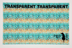 PatternPly® Transparent Orange and Teal Confetti sheet showing the pattern
