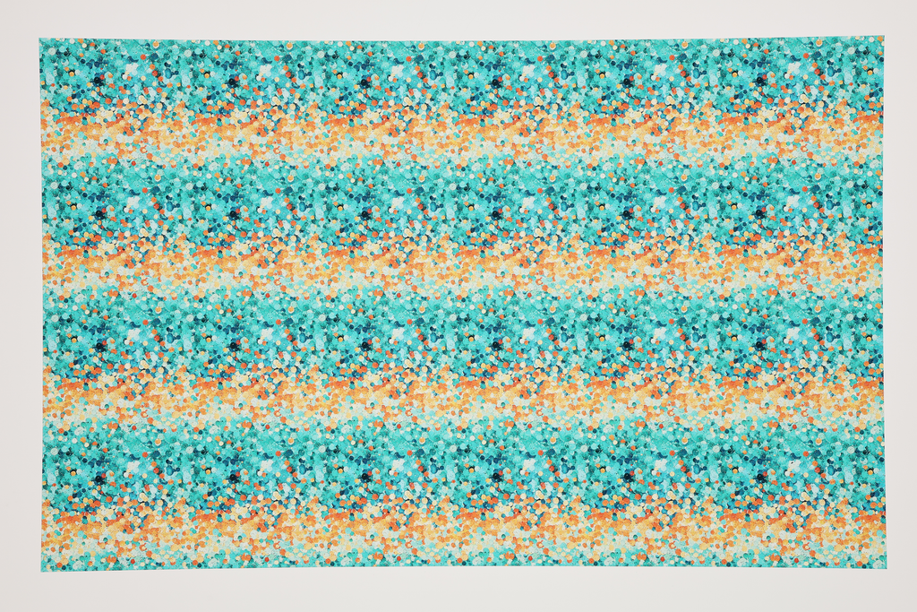 PatternPly® Transparent Orange and Teal Confetti product photo 2