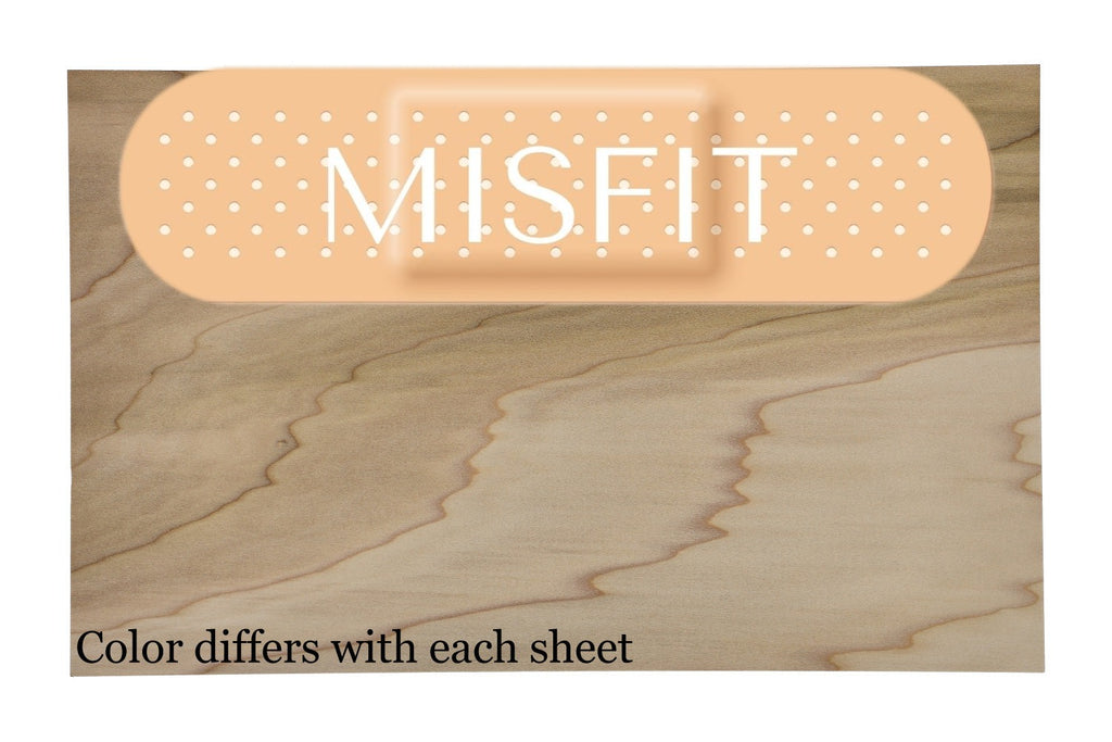 Misfit 1/8" Tulip Poplar