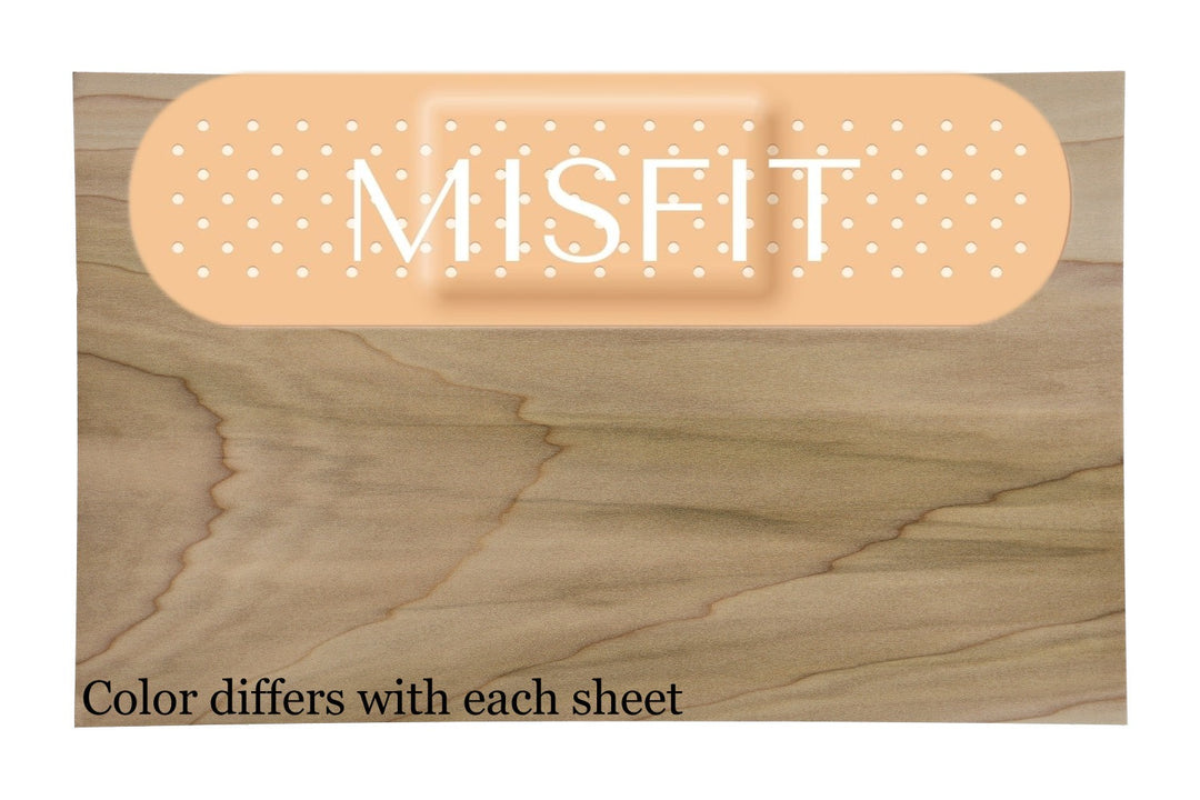Misfit 1/8" Tulip Poplar