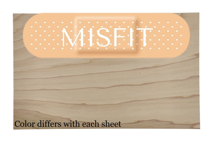Misfit 1/8" Tulip Poplar