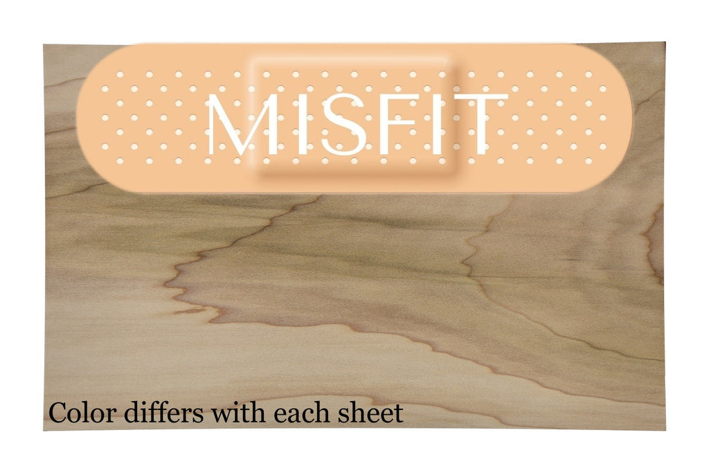 Misfit 1/8" Tulip Poplar