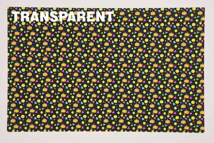 PatternPly® Transparent Nineties Pumpkins