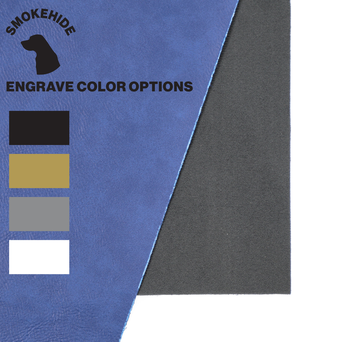 Classic Ocean Blue SmokeHide™ Leatherette