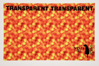 PatternPly® Transparent Orange Bokeh sheet showing the pattern