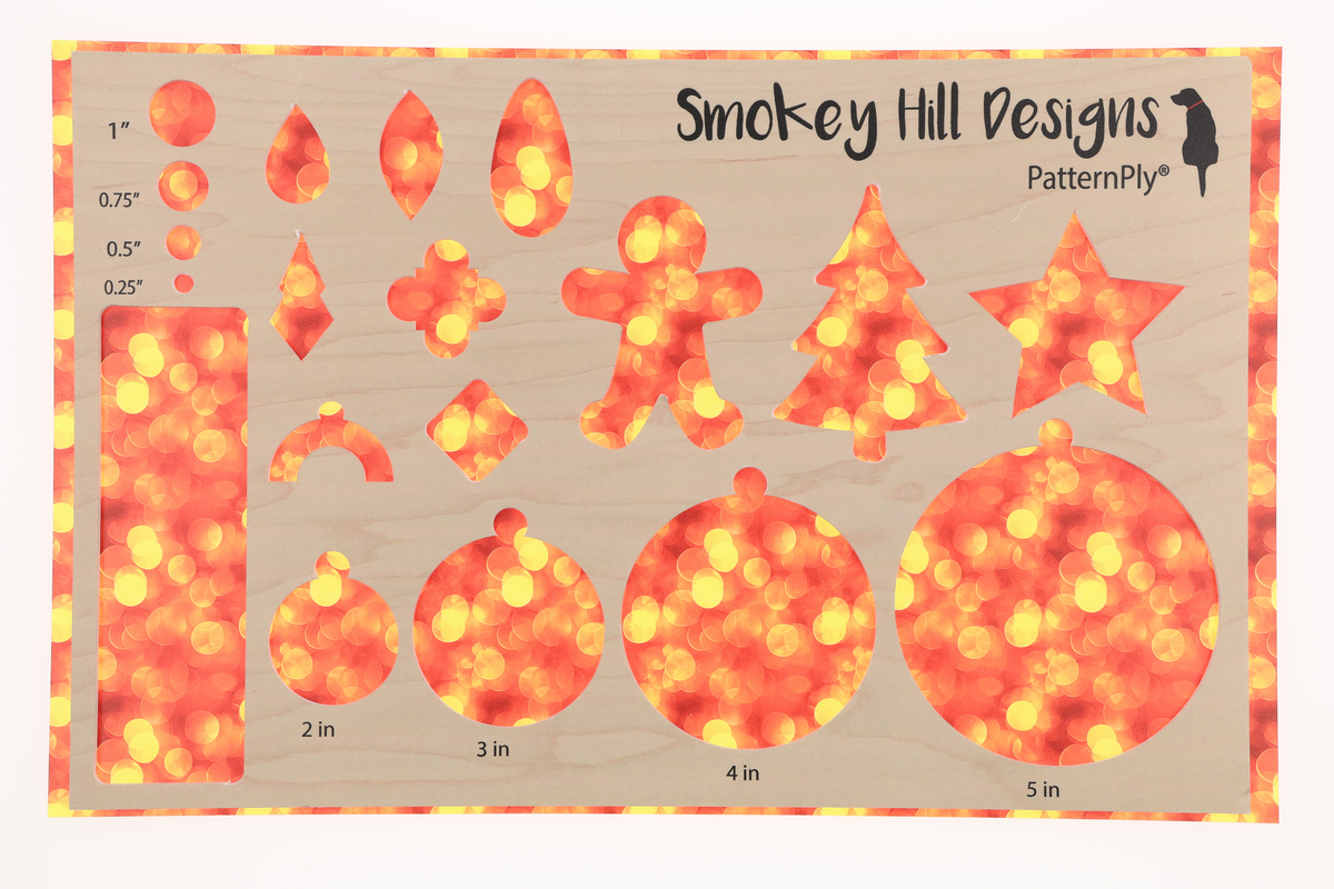 PatternPly® Transparent Orange Bokeh product photo 3
